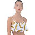 Banana Fruit Yellow Summer Frill Bikini Top View1