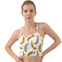 Banana Fruit Yellow Summer Mini Tank Bikini Top View1