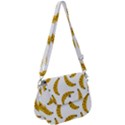 Banana Fruit Yellow Summer Saddle Handbag View1