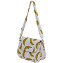 Banana Fruit Yellow Summer Saddle Handbag View2