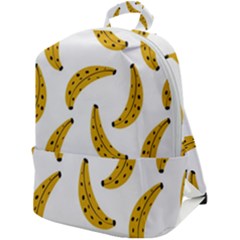 Banana Fruit Yellow Summer Zip Up Backpack by Mariart