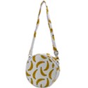 Banana Fruit Yellow Summer Crossbody Circle Bag View1