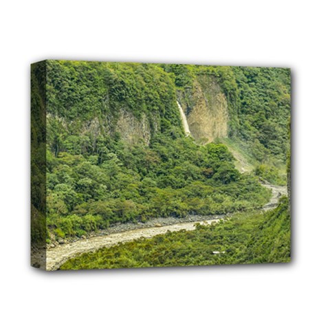 Amazonia Landscape, Banos, Ecuador Deluxe Canvas 14  X 11  (stretched) by dflcprintsclothing