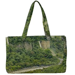 Amazonia Landscape, Banos, Ecuador Canvas Work Bag by dflcprintsclothing