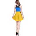 Bright Yellow With Blue Reversible Sleeveless Dress View2