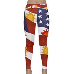 Flage Save Usa Corona Classic Yoga Leggings