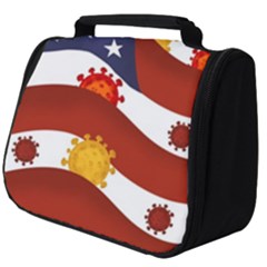 Flage Save Usa Corona Full Print Travel Pouch (big)