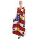 Flage Save Usa Corona Half Sleeves Maxi Dress View1