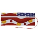 Flage Save Usa Corona Roll Up Canvas Pencil Holder (M) View2