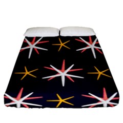 Starfish Fitted Sheet (queen Size) by Mariart