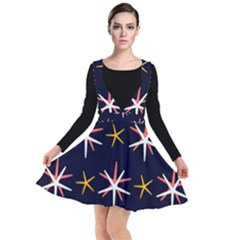 Starfish Plunge Pinafore Dress