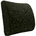 Army Green and Black Stripe Camo Seat Cushion View2