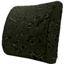 Army Green and Black Stripe Camo Seat Cushion View3