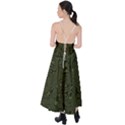 Army Green and Black Stripe Camo Tie Back Maxi Dress View2