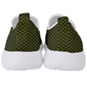 Army Green and Black Plaid Men s Slip On Sneakers View4