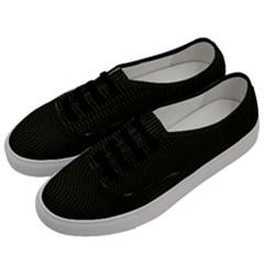 Army Green Black Stripes Men s Classic Low Top Sneakers by SpinnyChairDesigns