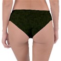 Army Green Texture Reversible Classic Bikini Bottoms View4