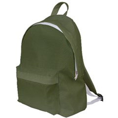 Army Green Color Ombre The Plain Backpack by SpinnyChairDesigns