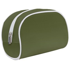 Army Green Color Ombre Makeup Case (medium) by SpinnyChairDesigns