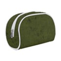 Army Green Color Grunge Makeup Case (Small) View1