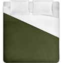 Army Green Color Texture Duvet Cover (King Size) View1