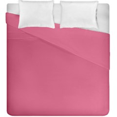 True Blush Pink Color Duvet Cover Double Side (king Size) by SpinnyChairDesigns