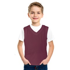 True Burgundy Color Kids  Sportswear by SpinnyChairDesigns