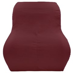 True Burgundy Color Car Seat Back Cushion  by SpinnyChairDesigns