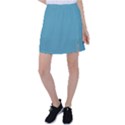 True Cadet Blue Teal Color Tennis Skirt View1