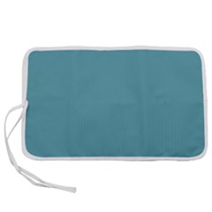 True Cadet Blue Teal Color Pen Storage Case (s) by SpinnyChairDesigns