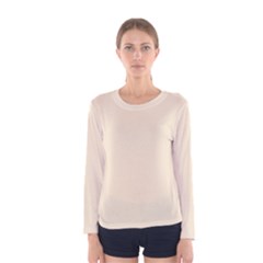 True Champagne Color Women s Long Sleeve Tee