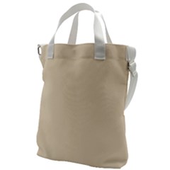 True Champagne Color Canvas Messenger Bag