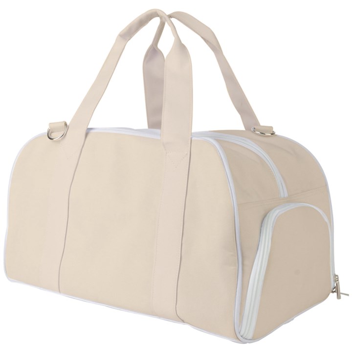 True Champagne Color Burner Gym Duffel Bag