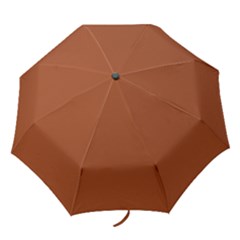 True Cinnamon Color Folding Umbrellas by SpinnyChairDesigns