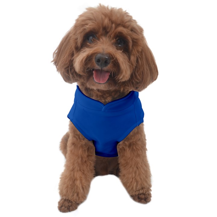 True Cobalt Blue Color Dog Sweater