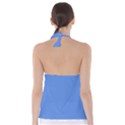 True Cornflower Blue Color Babydoll Tankini Top View2