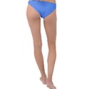 True Cornflower Blue Color Ring Detail Bikini Bottom View2