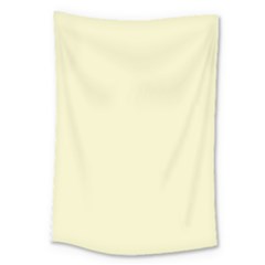 True Cream Color Large Tapestry by SpinnyChairDesigns