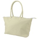 True Cream Color Canvas Shoulder Bag View1