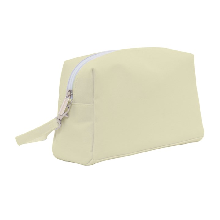 True Cream Color Wristlet Pouch Bag (Medium)