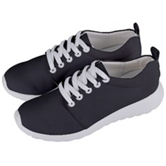 Dark Slate Grey Color Men s Lightweight Sports Shoes by SpinnyChairDesigns