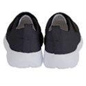 Dark Slate Grey Color Kids  Velcro No Lace Shoes View4