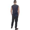 Dark Slate Grey Color Men s Regular Tank Top View2