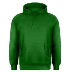 True Emerald Green Color Men s Core Hoodie by SpinnyChairDesigns