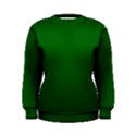 True Emerald Green Color Women s Sweatshirt View1