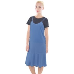 Faded Blue Color Camis Fishtail Dress by SpinnyChairDesigns