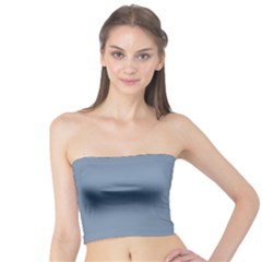 Faded Denim Blue Color Tube Top by SpinnyChairDesigns