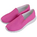 Hot Hollywood Pink Color Men s Lightweight Slip Ons View2