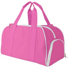 Hot Hollywood Pink Color Burner Gym Duffel Bag by SpinnyChairDesigns