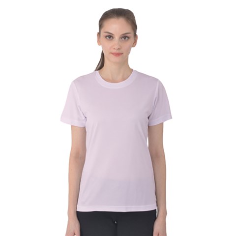 Lavender Blush Pink Color Women s Cotton Tee by SpinnyChairDesigns